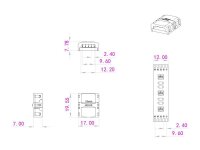 Eurolite LED Strip Connector 5Pin 12mm