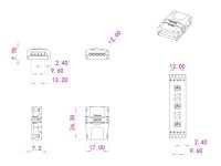 Eurolite LED Strip Power Contact 5Pin 12mm