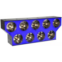 Briteq BT-Nonabeam, LED-Beam-Matrix, 9x 60 Watt CW/WW LED, 4 Grad Abstrahlwinkel, Hintergrundbeleuchtung