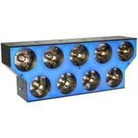 Briteq BT-Nonabeam, LED-Beam-Matrix, 9x 60 Watt CW/WW LED, 4 Grad Abstrahlwinkel, Hintergrundbeleuchtung