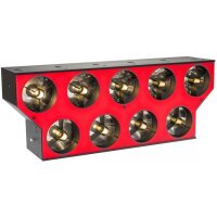 Briteq BT-Nonabeam, LED-Beam-Matrix, 9x 60 Watt CW/WW LED, 4 Grad Abstrahlwinkel, Hintergrundbeleuchtung