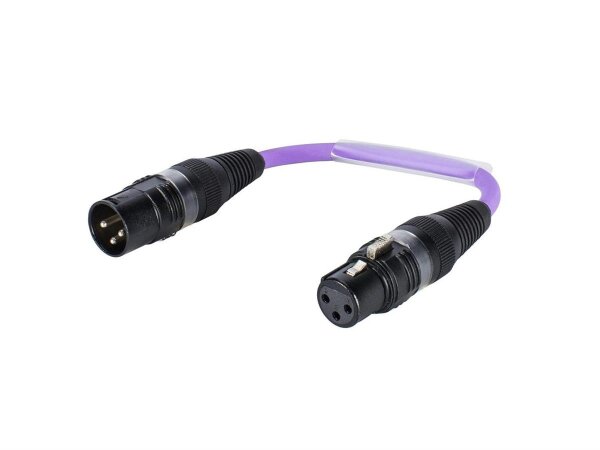 Sommer-Cable Adaptercable XLR(M)/XLR(F) Ground Lift bk