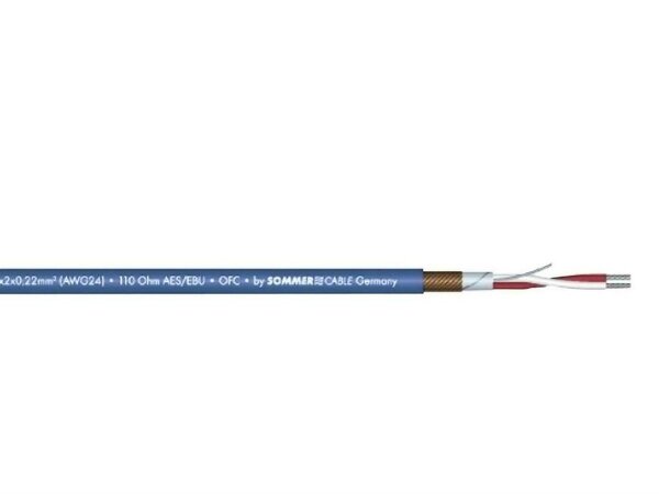 Sommer-Cable DMX Kabel 2x0,22 100m sw SC-Semicolon