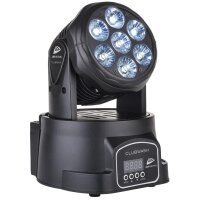 JB Systems Clubwash, LED-Washlight, 7x 12 Watt RGBWA+UV