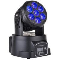 JB Systems Clubwash, LED-Washlight, 7x 12 Watt RGBWA+UV