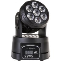 JB Systems Clubwash, LED-Washlight, 7x 12 Watt RGBWA+UV