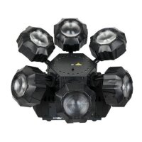 Showtec Airwolf, rotierender LED-Effekt, 6x 8 Watt...