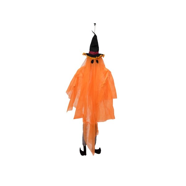 Halloween Figur Geist mit Hexenhut, 150cm