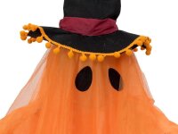 Halloween Figure Ghost with Witch Hat, 150cm