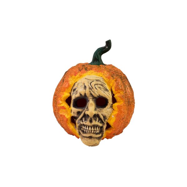 Halloween Totenkopf-Kürbis, 26cm