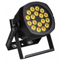 Briteq BT-ColoRay 18FCR (XLR3pin), 18x 8 Watt Outdoor-LED-Scheinwerfer, RGBW, 20 Grad Abstrahlwinkel