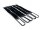 gafer.pl Kabelbinder Klettverschluss 25x260mm 5er Pack sw