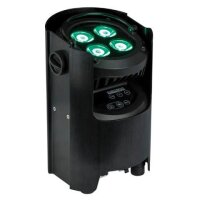 Showtec EventSpot 1600 Q4, 4x 12 Watt RGBW-LED, inkl. Wireless-DMX Receiver, schwarz