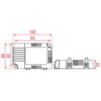 Artecta LED Driver Universal 25 W MEAN WELL LCM-25DA