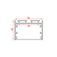 Artecta Profile Pro-Line 26 Surface Natural Anodized Aluminum