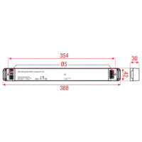 Artecta POWERdrive AC 100 W Constant Current eldoLED PWR106A DALI/DMX 4 channels 4 outputs