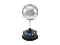 Eurolite LED Mirror Ball 13cm with Base