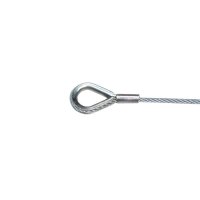 Safety / Fangseil Standard, 1000x4mm, 16kg, gekauscht, verschraubares Kettenendglied