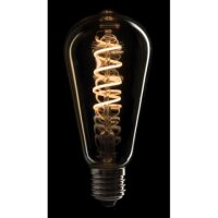 Showgear LED Filament Bulb E27, ST64, 5 Watt, dimmbar,...