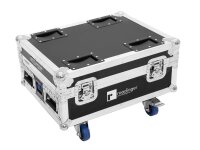 Roadinger Flightcase 4x AKKU IP UP-4 QuickDMX with...