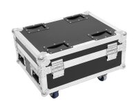 Roadinger Flightcase 4x AKKU IP UP-4 QuickDMX with charging func