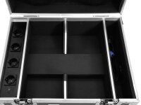 Roadinger Flightcase 4x AKKU IP UP-4 QuickDMX with charging func