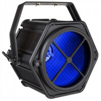 Briteq BT-Retro, 575 Watt Halogen + 168 Watt RGB-LED, Gold-Reflektor