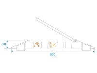 Eurolite Cablebridge 5 Channels 900x500x50mm