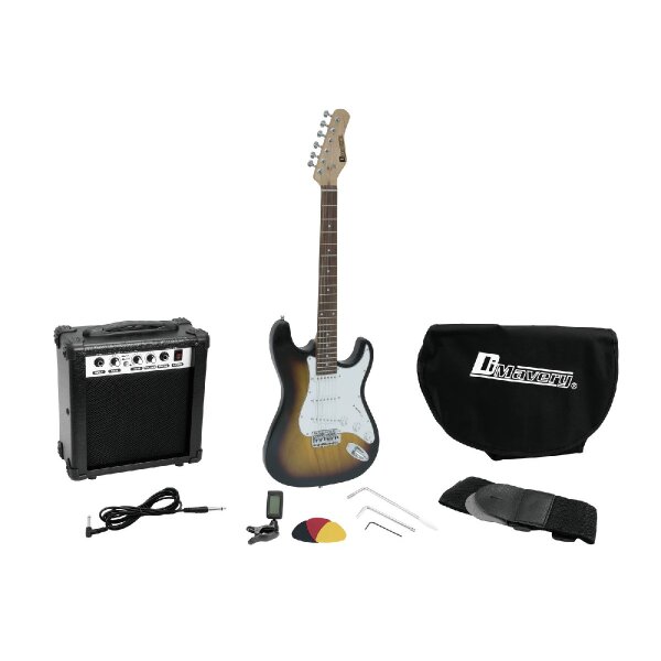 Dimavery EGS-1 E-Gitarren-Set, sunburst