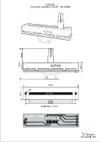 Crossfader 100kBX2 45mm PM-444