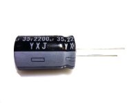 Capacitor 2200µ/F 35V 105° 16x25mm