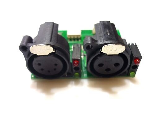 Pcb (D53XLR) DMX Split 8x