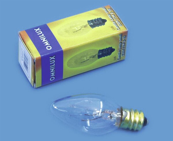 Omnilux 230V/7W E-12 Kerzenlampe klein