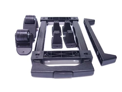 Handle (Trolley)/Castor/Foot-Set Flightcase for 2x TS