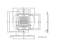 LED COB 100W CW/WW Audience Blinder 4x100W ProLight (DEX-WPL02AV1A-GH)