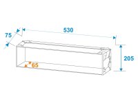 Roadinger Rack Profi 4U 25cm