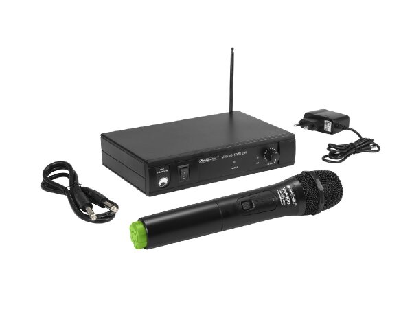 Omnitronic VHF-101 Wireless Mic System 207.55MHz