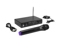 Omnitronic VHF-101 Wireless Mic System 200.10MHz