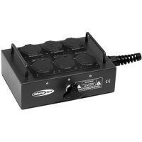 Showgear BO-6-PG Powerbox mit 6 Schuko für...