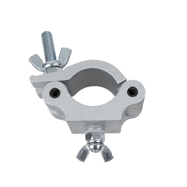 Showtec Half Coupler 500kg, Silber, für 50-mm-Rohr