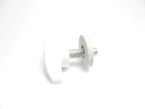 Wing screw M6x18 white
