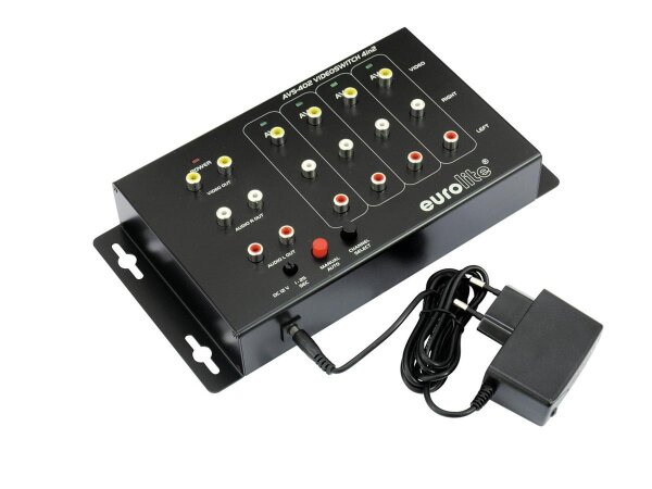 Eurolite AVS-402 Video switch 4in2