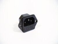 FUTURELIGHT Built-in plug (IEC) with fused holder 10A voiced