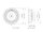 Lavoce WAF102.51 10" Woofer, Ferrit, Alukorb