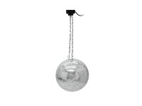 Eurolite Mirror Ball 30cm with motor + LED PST-5 QCL Spot bk
