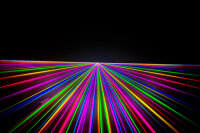 Laserworld DS-1000RGB MK5 ShowNET, Weißlichtlaser, 30kpps (bei 8 Grad), ILDA, DMX, Auto-, ArtNet-Mode