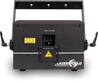 Laserworld DS-3000RGB FB4 MK5, Weißlichtlaser, 40kpps (bei 8 Grad), ILDA, DMX, Auto-, ArtNet-Mode