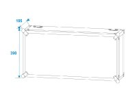 Roadinger Flightcase 2x Spark Master mit Rollen