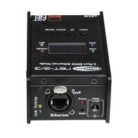 Showtec NET-2/3 Pocket, 2 Kanal Artnet-Node, 3-pol XLR