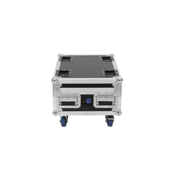 Roadinger Flightcase 4x AKKU IP UP-4 Plus HCL Spot WDMX with Cha